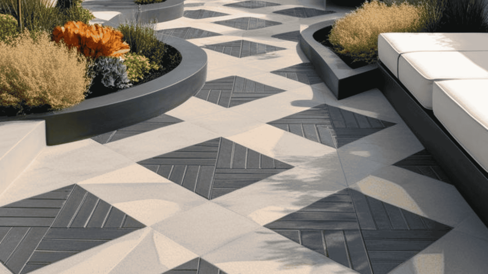 Modern Outdoor Floor Tiles